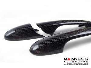 FIAT 500 Exterior Door Handle Kit - Carbon Fiber 